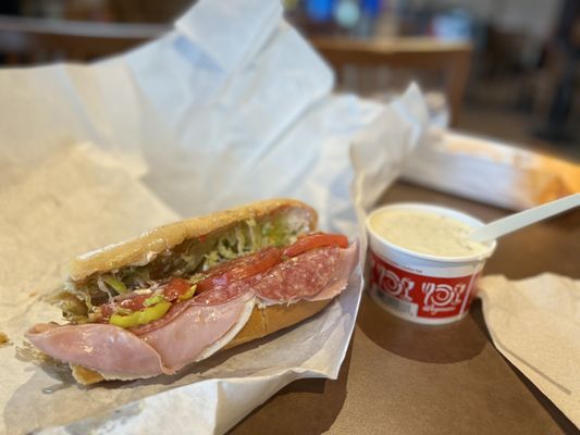 Old fashioned and clam chowder