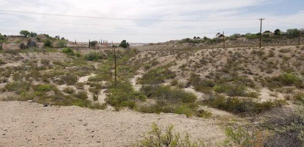 Trailhead at start of trail