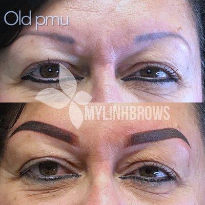 Correction brows-cover ups