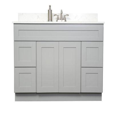 Gray Shaker Vanity