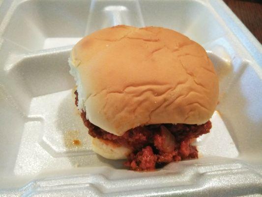 Smoked sloppy joes