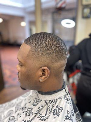 Mid Skin Fade New Barber in uptown - Luis Alvarado- @CLTBarber