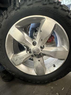 One example of what they did to 3 of my wheels.