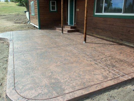 Stamped Concrete Patio