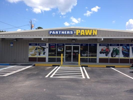 Kash N Check is now located inside of Partners Pawn.