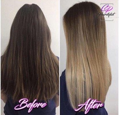 Ombre hair and Balayage Go bold, soft, colorful or natural with endless color choices. An ombre color We are experts