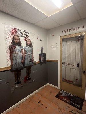 Come check out our Stephen king room.