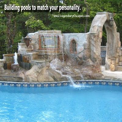 Legendary Escapes Swimming Pools, a Michigan Swimming Pool Builder. Building pools that match your personality.