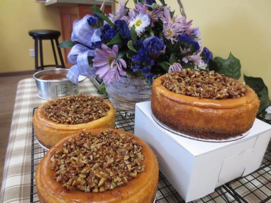 Organic Pecan Cheesecake