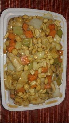 See if you can spot the problem with this "Cashew Chicken".