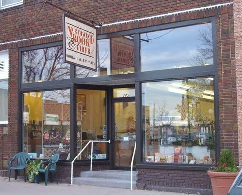 Northwind Book & Fiber in downtown Spooner