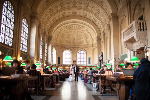 Boston Public Library Bates Hall