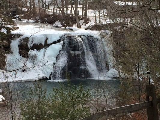 March 15, 2014. Late afternoon and the sight and sound of the falls are magnificent.