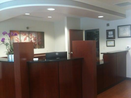 Dental Practice Reception Area