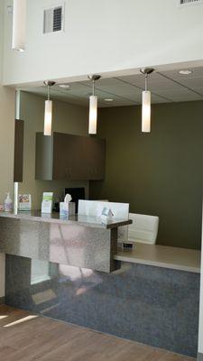 Front desk at Painted Skies Dental Center