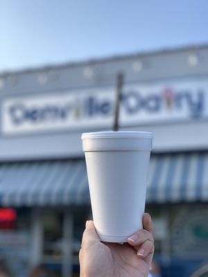 Small Thick Shake (~$5) with banana and crushed Oreos.