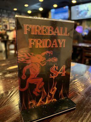 Fireball Friday - $4