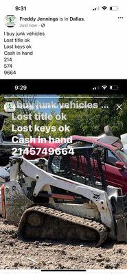 Freddy's Cash for Junk Cars