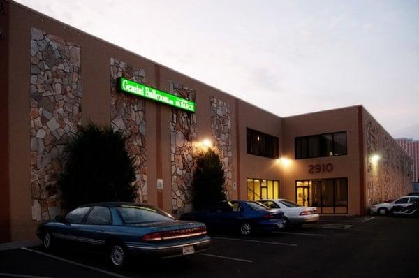 View of the building from Terminal Way.