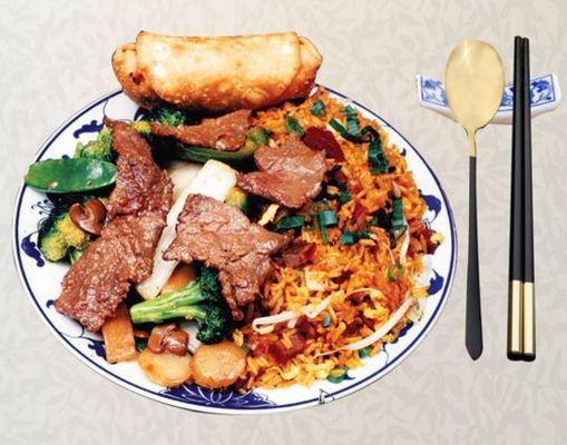 Beef With Mix Vegetables Combo