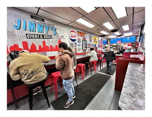 Jimmy's Gyros & Grill . 20 E Adams St, Chicago, IL  Chicago Style Fast Food .Cool & Fast!