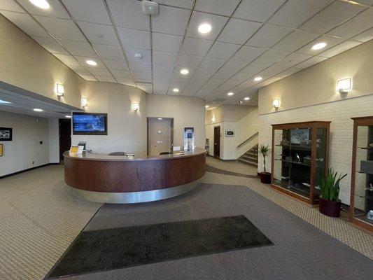 Reception area