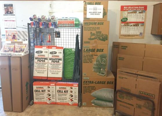 Moving soon? We have a large stock of moving supplies. Stop by today!