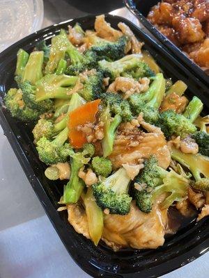 Chicken and Broccoli