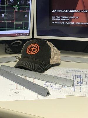 Our company hat with our logo