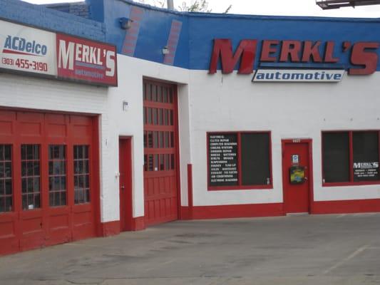 Merkl's Automotive - Entrance