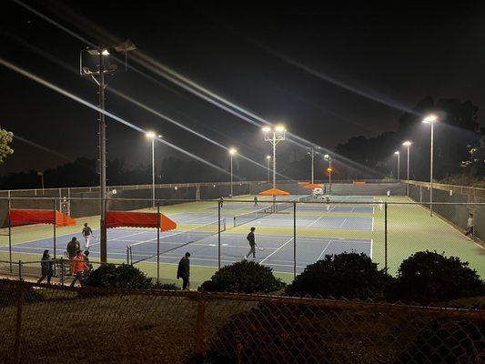 Pickle ball courts