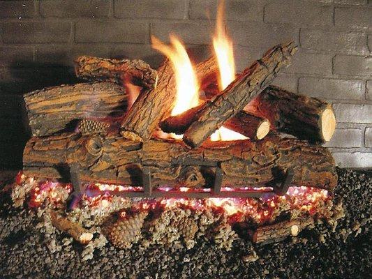 Superior Plumbing Co. Don't forget maintenace with your gas fireplace! We can do new install gas logs, lines and even repairs.