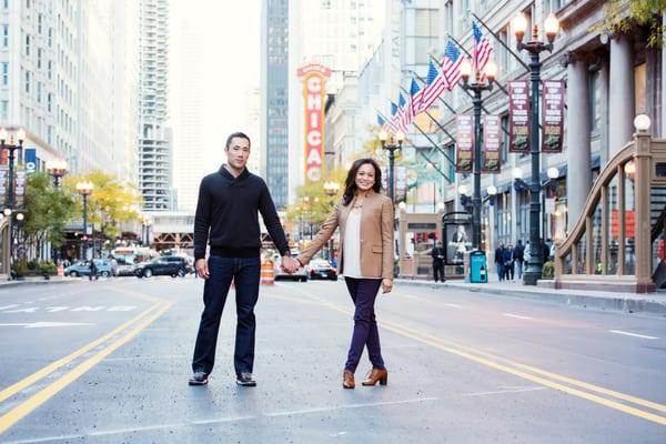 State Street Chicago, Engagement Session