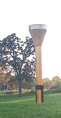 Even I would have trouble topping the ball off of this tee. Official World's Largest Golf Tee.