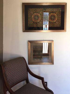 Framed tapestries