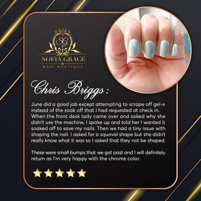 The hottest nail trend is here! 
Get these stunning nails designs that look just like jewels! 
Contact us to book an appointment.