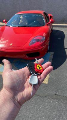 Key Made Ferrari 360 2003