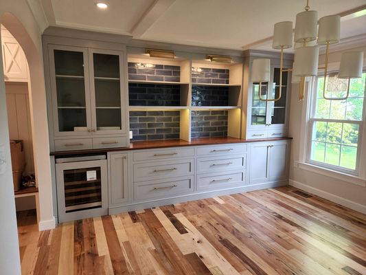 Custom Wood Kitchen Cabinetry made by hand - Harmon Builders