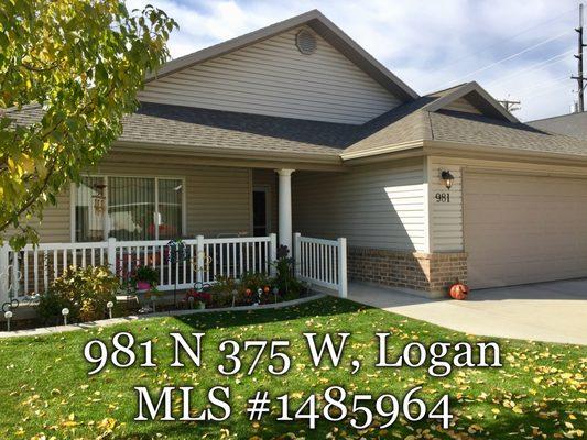 SOLD - 981 N 375 W, Logan