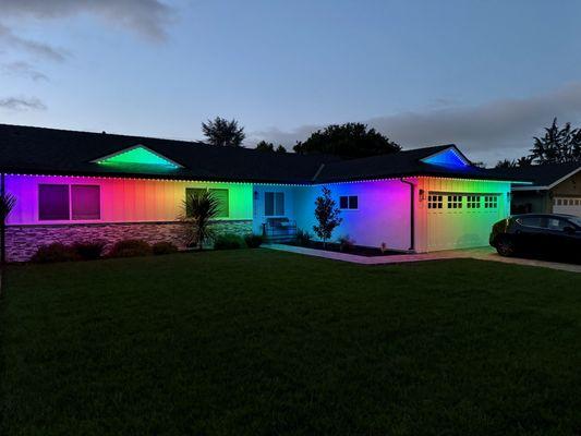 Programmable multicolor lights!