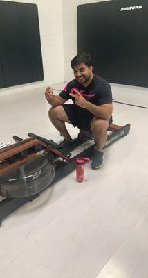 Dinu is our first Boost Member! With over 20lbs lost in 60 days, he was able to row 5,000 meters in less than 20 minutes!!!