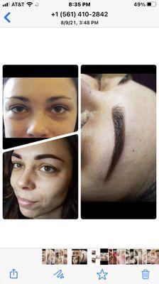 We do brows as well