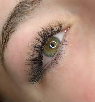 hybrid lash extensions