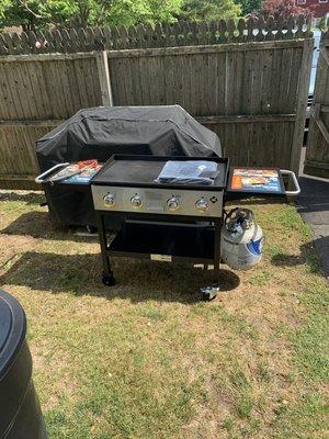 Residential Propane grill.