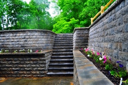 Retaining wall Potomac