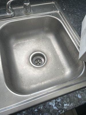 Dirty sink