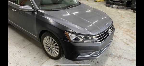 VW Passat before and after