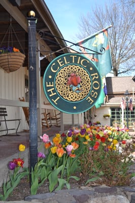 The Celtic Rose, Celtic & Irish Gift Shop. Located in the Courtyard of Peddler's Village in Lahaska, PA.