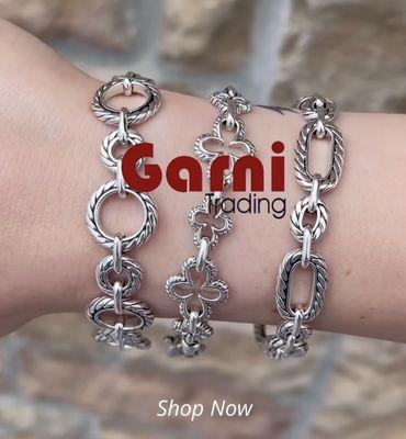 We are excite to offer the handcrafted jewelry of Garni Trading! Call or stop in to learn more about this Bali based company!