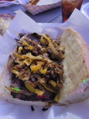 Jersey girl cheese steak